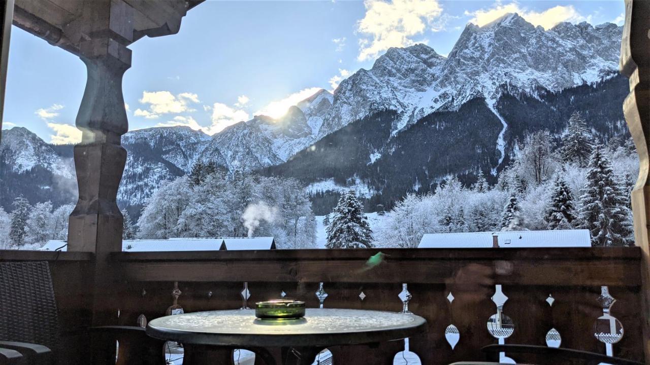 Ferienhaus Wetterstein Grainau Ngoại thất bức ảnh